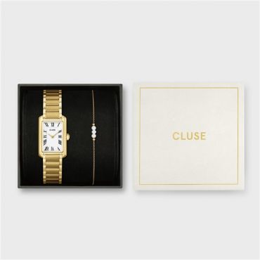 CLUSE Gold Belisenna White Bracelet Giftbox - Gold