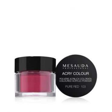 Polymère en poudre colorée Pure Rouge ACRY-COLOUR 103 5g