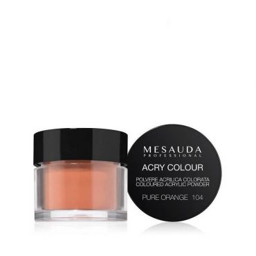 Polymère en poudre colorée Pure Orange ACRY-COLOUR 104 5g