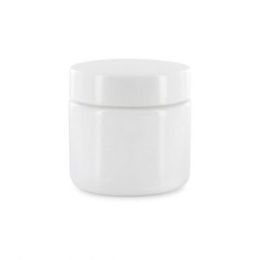 Pot Verre Opaline Blanc 30ml - PBI