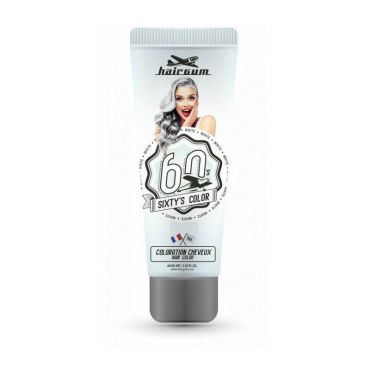 Crème colorante Sixty's Color - Blanc HAIRGUM 60ML