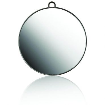 Miroir rond noir