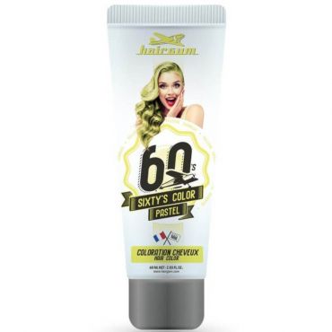 Crème colorante Sixty's Color - Yellow sunrise HAIRGUM 60ML