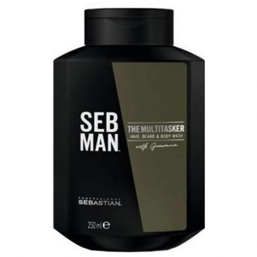 Gel nettoyant corps cheveux et barbe The Multi-Tasker SEBMAN 250ML