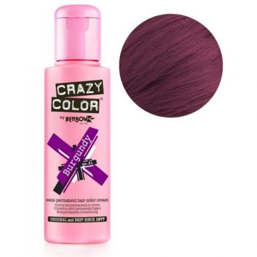 Coloration semi-permanente Burgundy CRAZY COLOR 100ML