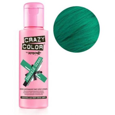 Coloration semi-permanente Emerald green CRAZY COLOR 100ML