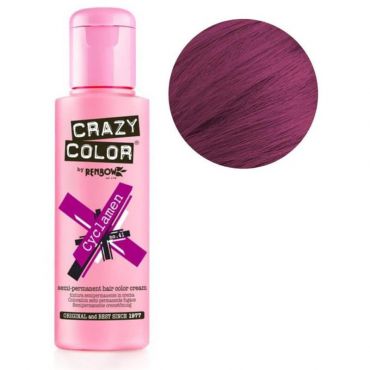 Coloration semi-permanente Cyclamen CRAZY COLOR 100ML