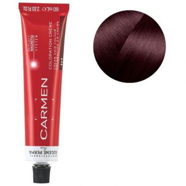 Coloration Carmen n°5.26 châtain clair irisé rouge Eugène Perma 60ML