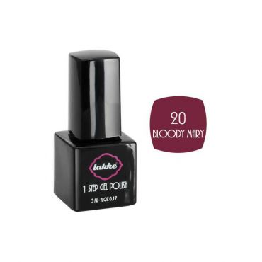 Vernis color 1-step n°20 Bloody Mary Lakkè 5ML