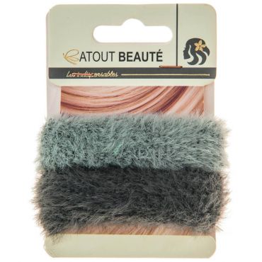 2 chouchous gris