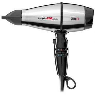 Sèche-cheveux BaByliss Pro métal SteelFx 2000W 4artists