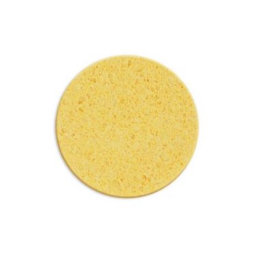 Éponges compressées sèches cellulose Jaune ø7,5cm x12