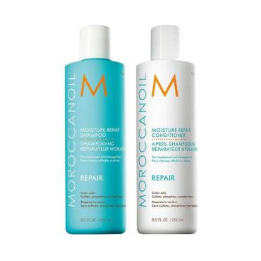 Duo Réparation : Shampooing 250 ml + Conditionneur 250 ml Moroccanoil