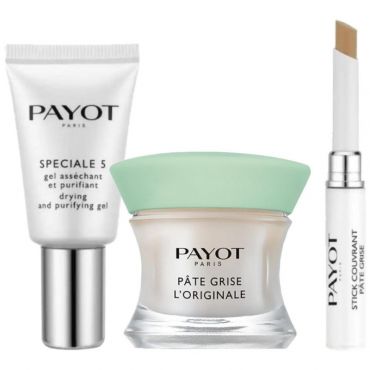 Routine SOS boutons Pâte Grise Payot