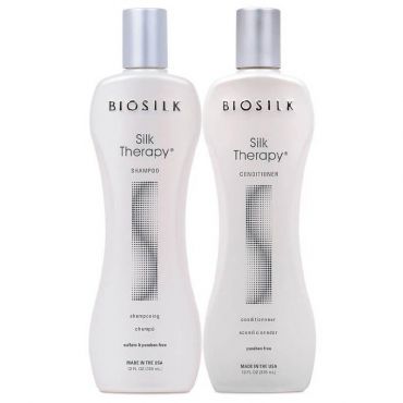 Cure Shampooing + Conditionneur Silk Therapy Biosilk