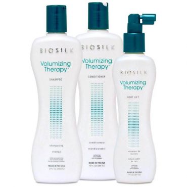 Cure Shampooing + Conditionneur + Spray Volumizing Therapy Biosilk