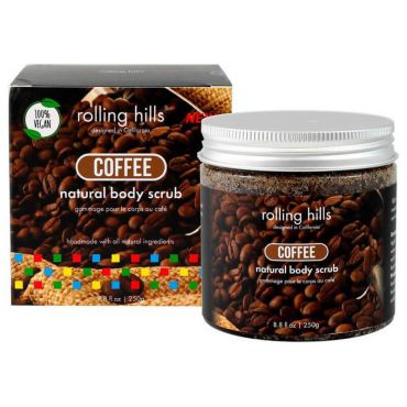 Gommage naturel pour le corps au café Rolling Hills 280g