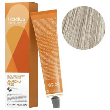 Coloration semi-permanente sans ammoniaque 10/81 blond très très clair perlé cendré Kadus 60ML