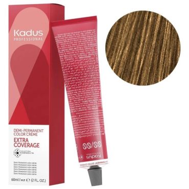 Coloration semi-permanente extra Coverage 7/07 blond naturel marron Kadus 60ML