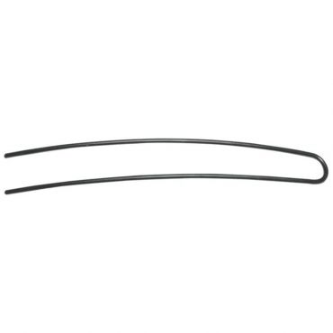 12 épingles courbées noires 8.5cm