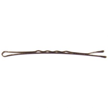 Boite 250g pinces ondulées bronze 5cm