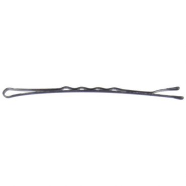 Boite 250g pinces ondulées noires 7cm