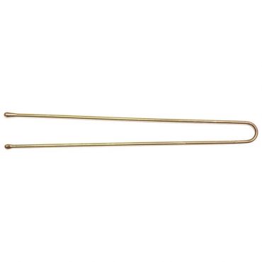 Boite 500g épingles droites perlées bronze 7cm