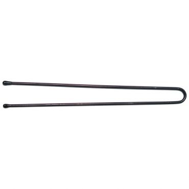 Boite 500g épingles droites perlées noires 7cm
