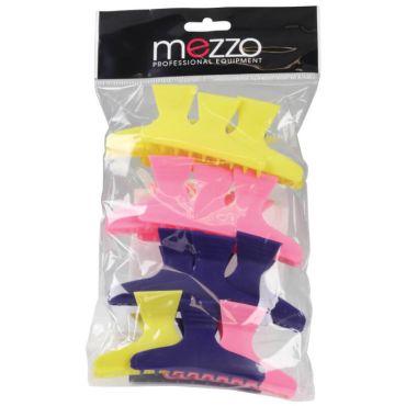 12 pinces super croco colorées 8cm