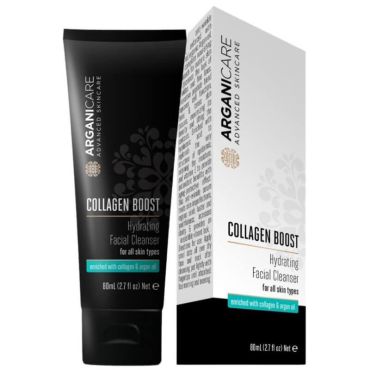 Nettoyant hydratant visage Collagène Boost Arganicare 80 ml