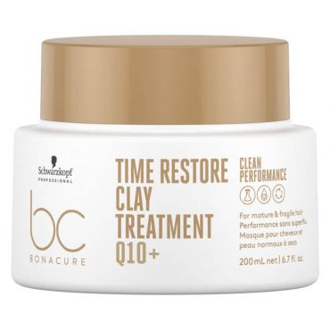 Masque à l'argile BC Bonacure Time Restore Schwarzkopf 200ML