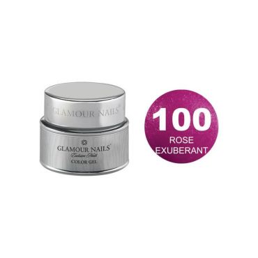 Gel couleur 100 rose exuberant Glamour Nails 5ML