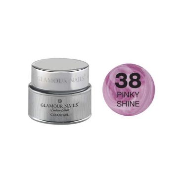 Gel couleur 38 pinky shine Glamour Nails 5ML