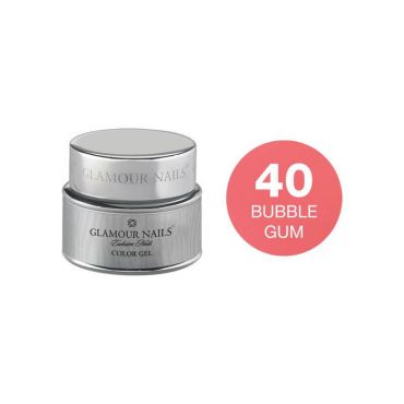 Gel couleur 40 bubble gum Glamour Nails 5ML