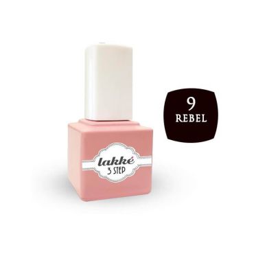 Vernis semi-permanent 9 rebel Lakke' 3-step 7ML