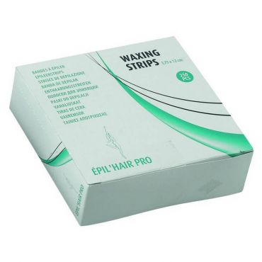 250 bandes à épiler boite distributrice Sibel 3,75 x 7,5cm