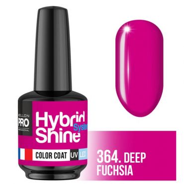 Mini vernis semi-permanent Hybrid Shine Fleur de beauté Mollon Pro n°364 8ML