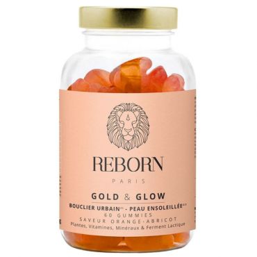 Compléments alimentaires perfecteur de peau Gold & Glow Reborn