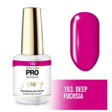 Vernis semi-permanent Luxury n°153 Fleur de beauté Mollon Pro