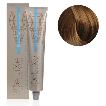 Crème colorante 7.32 blond doré irisé 3Deluxe Pro 100ML