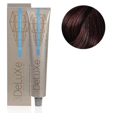 Crème colorante 5.62 chatain clair rouge violet 3Deluxe Pro 100ML