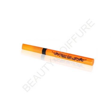 Stylo Nail Art Orange Fluo