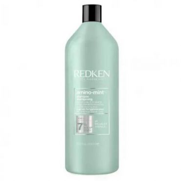 Shampooing cheveux gras & pointes sèches Amino Mint Redken 1L