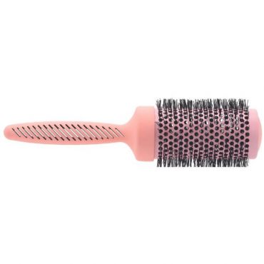 Brosse à cheveux thermique pastel-ion rose orangé ø53mm