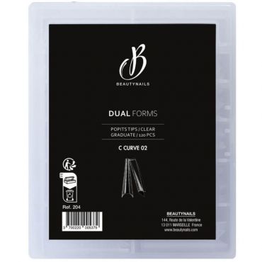 Tips Dual Form C curve 02 BeautyNails
