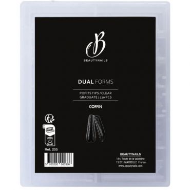 Tips Dual Form coffin BeautyNails