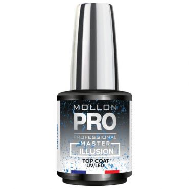 Top coat Master Illusion Blue Mollon Pro 12ML