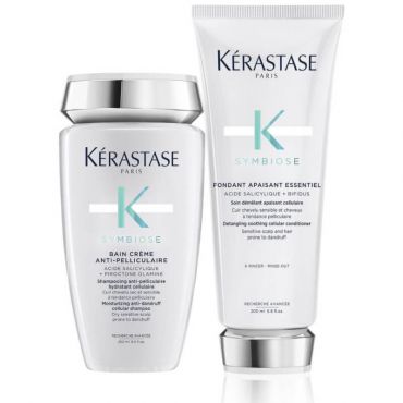 Duo anti-pelliculaire cuir chevelu sec Symbiose Kérastase