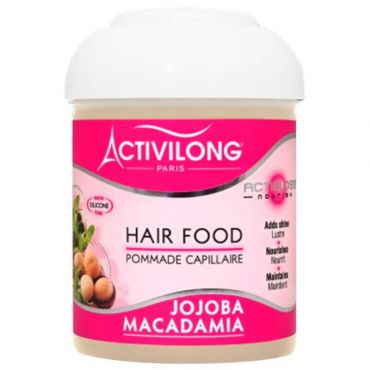 Pommade capillaire Hair food Actigloss Activilong 125 ML