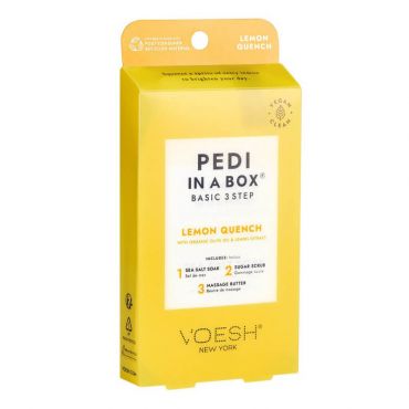 Soin des pieds 3 étapes Citron Pedi in Box VOESH